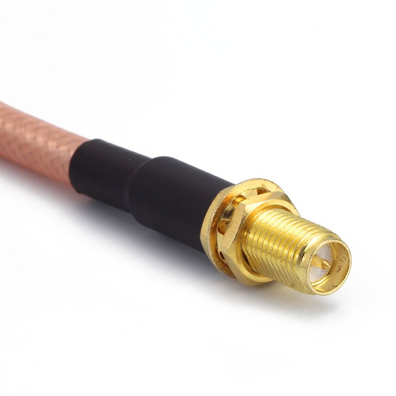 SMA Male to Waterproof SMA Female RG142DB Coax Cable for WiFi GSM CDMA 3G 4G GPS Antenna Extension RF Cable assembly